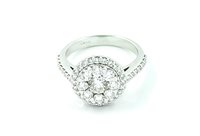 Anillo Valentina Callegher Mujer in Oro blanco Diamante 1.010 Ct 11744/2S - 11744/2S